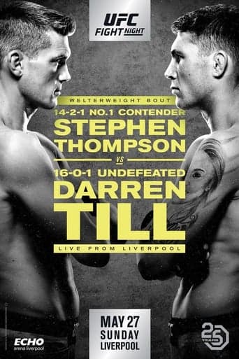 UFC Fight Night 130: Thompson vs. Till poster - Find streaming availability