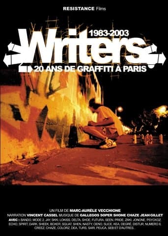 Writers : 1983-2003, 20 ans de graffiti à Paris poster - Find streaming availability
