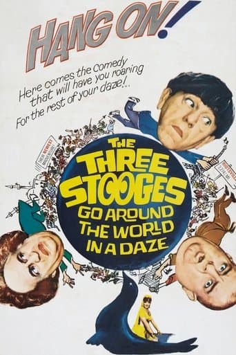 The Three Stooges Go Around the World in a Daze poster - Find streaming availability