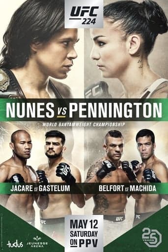 UFC 224: Nunes vs. Pennington poster - Find streaming availability