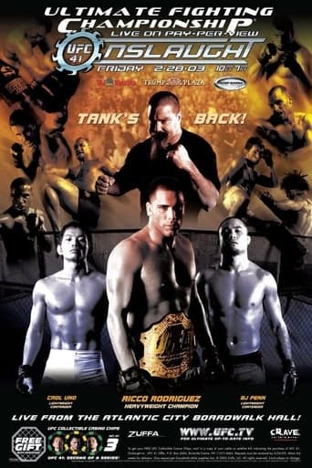 UFC 41: Onslaught poster - Find streaming availability