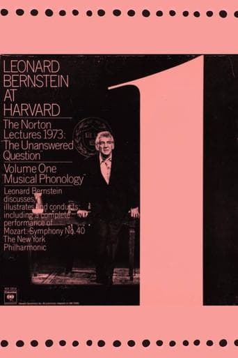 The Unanswered Question I : Musical Phonology poster - Find streaming availability