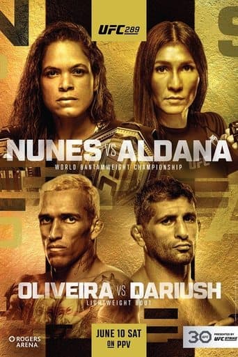 UFC 289: Nunes vs. Aldana poster - Find streaming availability