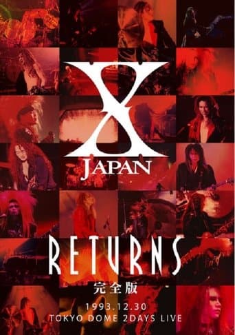 X JAPAN RETURNS 1993.12.30 Tokyo Dome 2 Days Live poster - Find streaming availability