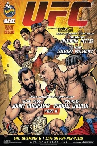 UFC 181: Hendricks vs. Lawler II poster - Find streaming availability