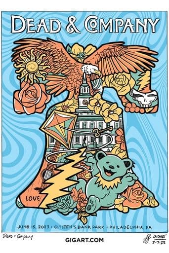 Dead & Company: 2023-06-15 Citizens Bank Park, Philadelphia, PA, USA poster - Find streaming availability