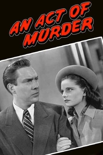 An Act of Murder poster - Find streaming availability