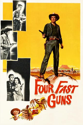 Four Fast Guns poster - Find streaming availability