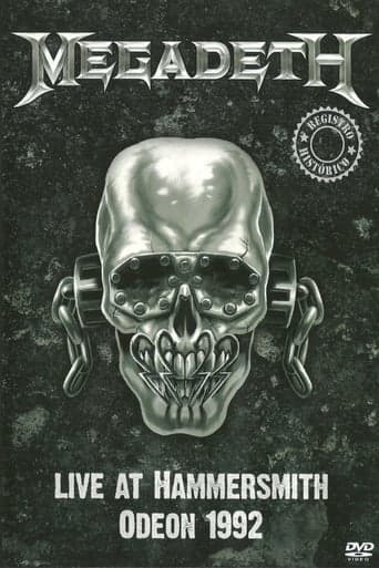 Megadeth - Live at Hammersmith Odeon poster - Find streaming availability