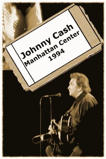 Johnny Cash - Manhattan Center poster - Find streaming availability