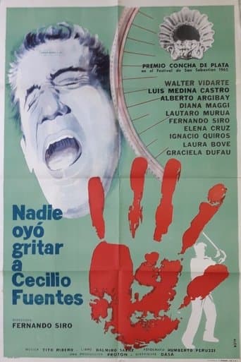 Nadie oyó gritar a Cecilio Fuentes poster - Find streaming availability
