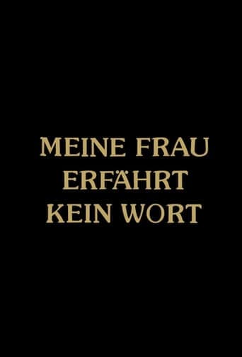 Meine Frau erfährt kein Wort poster - Find streaming availability