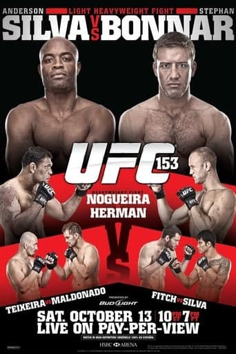 UFC 153: Silva vs. Bonnar poster - Find streaming availability