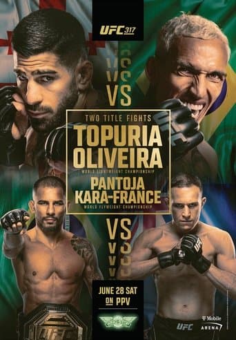 UFC 317: Topuria vs. Oliveira poster - Find streaming availability