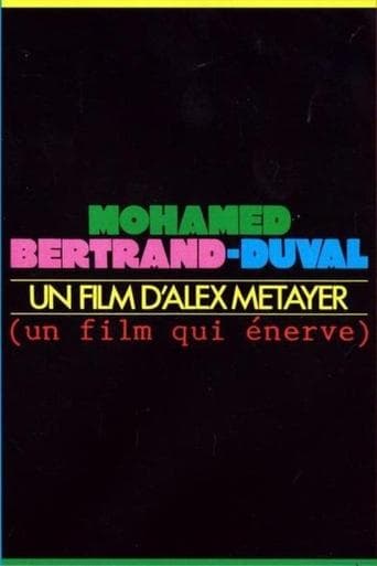 Mohamed Bertrand-Duval poster - Find streaming availability