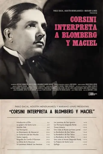 Corsini Sings Blomberg & Maciel poster - Find streaming availability