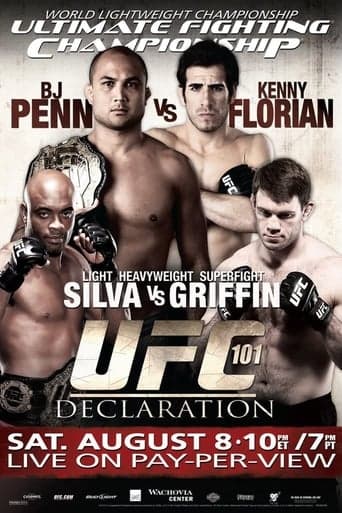 UFC 101: Declaration poster - Find streaming availability