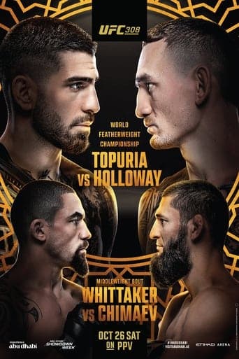 UFC 308: Topuria vs. Holloway poster - Find streaming availability