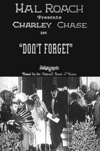 Don't Forget poster - Find streaming availability