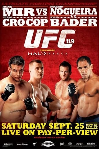 UFC 119: Mir vs. Cro Cop poster - Find streaming availability