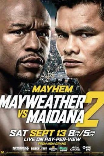 Floyd Mayweather Jr. vs. Marcos Maidana II poster - Find streaming availability