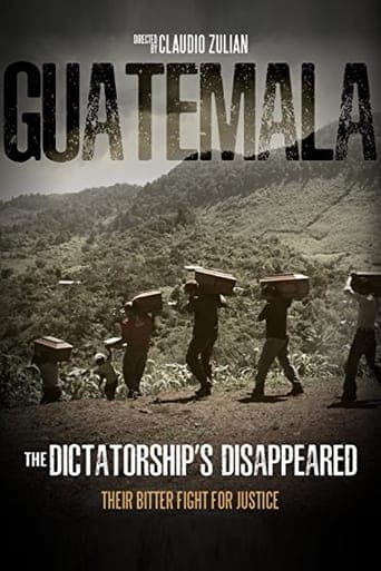 Guatemala, the dictatorship's disappeared poster - Find streaming availability