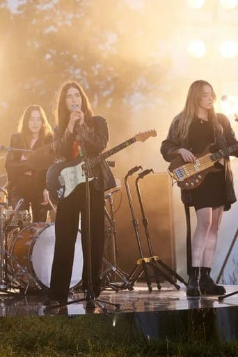 HAIM at Glastonbury 2021 poster - Find streaming availability