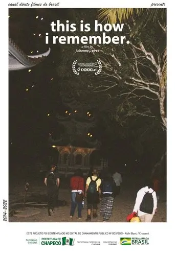 É assim que eu me lembro. poster - Find streaming availability