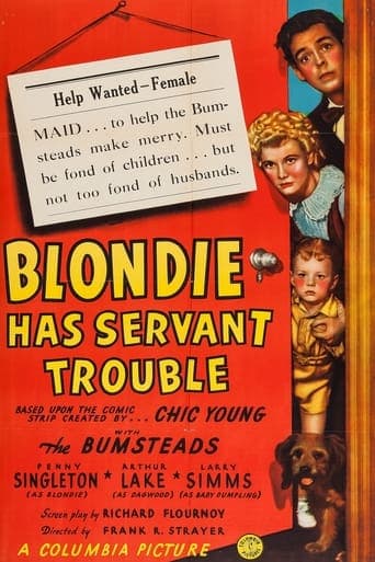 Blondie Has Servant Trouble poster - Find streaming availability