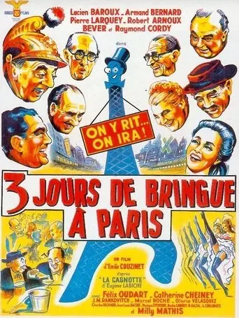 Trois jours de bringue à Paris poster - Find streaming availability