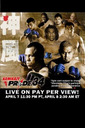 Pride 34: Kamikaze poster - Find streaming availability