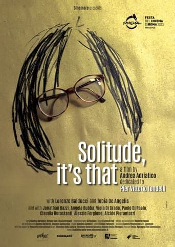 Solitude, It's That poster - Find streaming availability