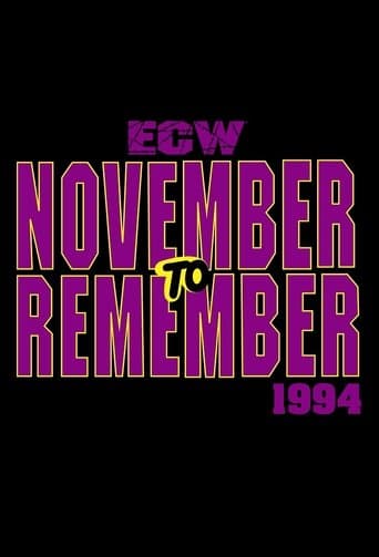 ECW November to Remember 1994 poster - Find streaming availability