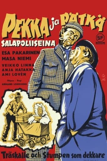 Pekka ja Pätkä salapoliiseina poster - Find streaming availability
