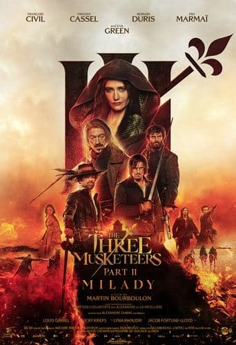 The Three Musketeers: Milady poster - Find streaming availability