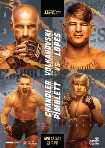 UFC 314: Volkanovski vs. Lopes poster - Find streaming availability