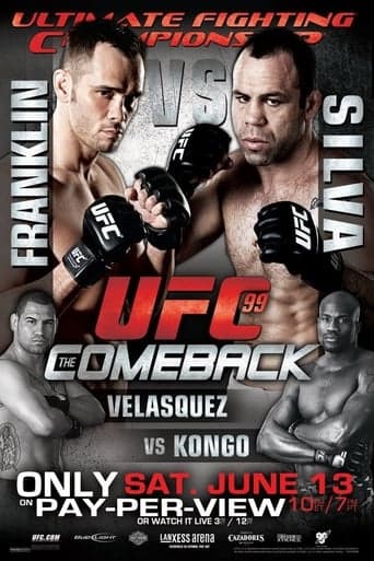 UFC 99: The Comeback poster - Find streaming availability