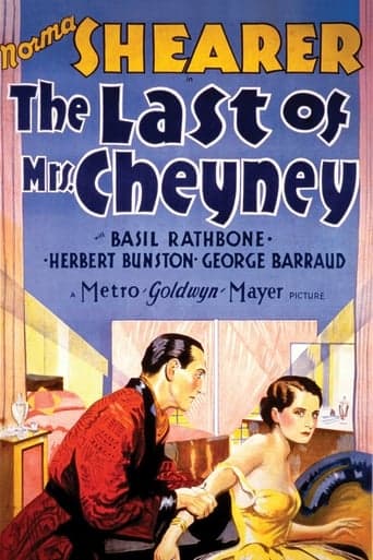 The Last of Mrs. Cheyney poster - Find streaming availability