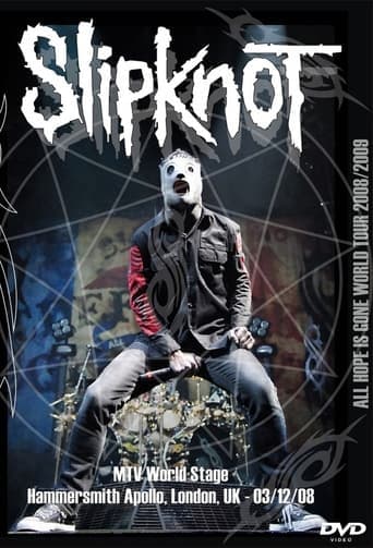 Slipknot: MTV World Stage poster - Find streaming availability