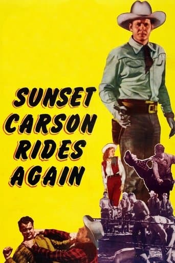 Sunset Carson Rides Again poster - Find streaming availability