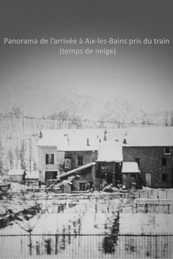 Panorama de l’arrivée à Aix-les-Bains pris du train (temps de neige) poster - Find streaming availability