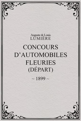 Fête de Paris 1899: Concours d'automobiles fleuries poster - Find streaming availability