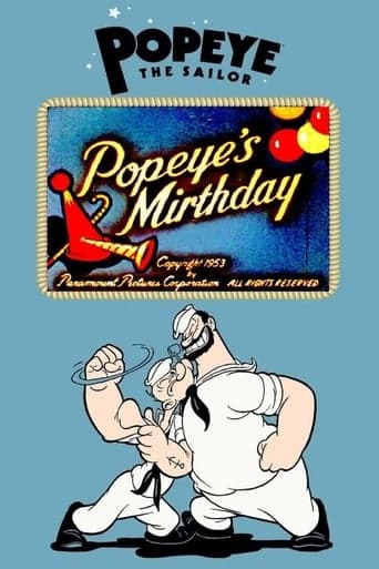 Popeye's Mirthday poster - Find streaming availability