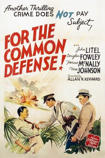 For the Common Defense! poster - Find streaming availability