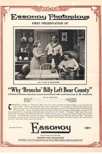 Why Broncho Billy Left Bear County poster - Find streaming availability