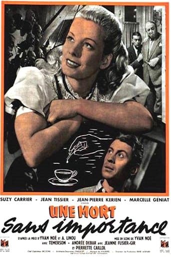 Une mort sans importance poster - Find streaming availability