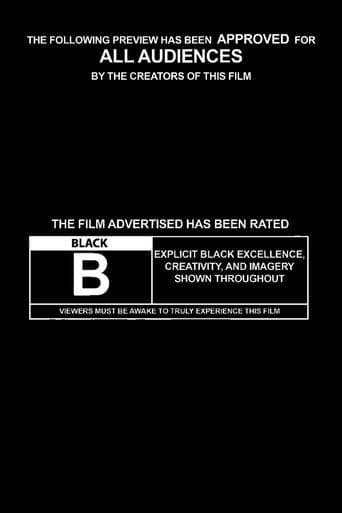 Rated B For Black poster - Find streaming availability