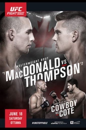 UFC Fight Night 89: MacDonald vs. Thompson poster - Find streaming availability