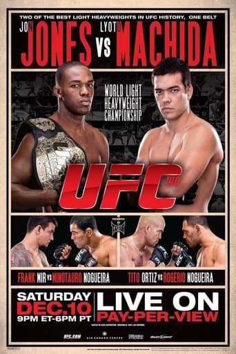 UFC 140: Jones vs. Machida poster - Find streaming availability