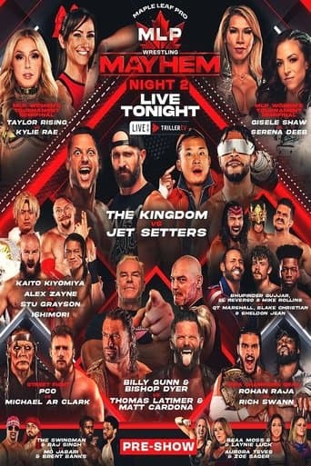 Maple Leaf Pro Wrestling - Mayhem Night 2 poster - Find streaming availability